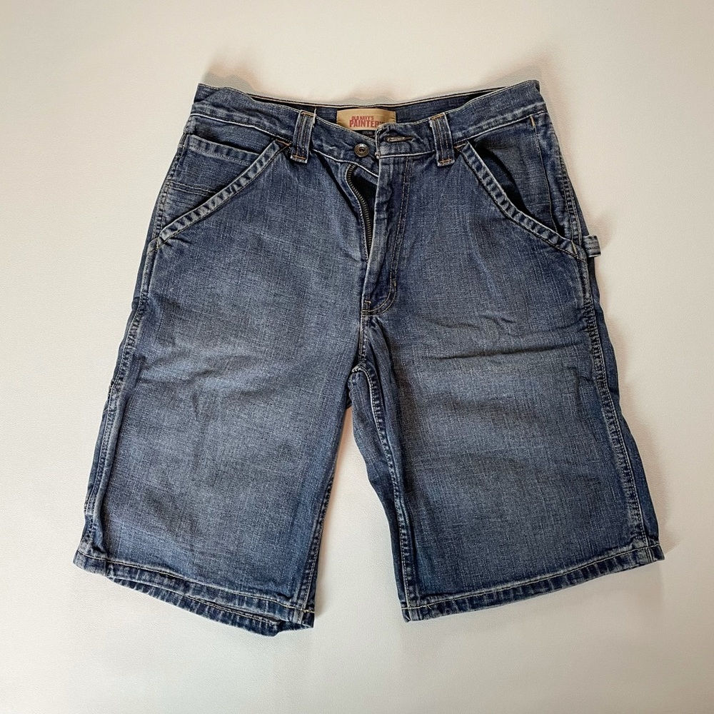Men’s Denim Painter Style Shorts